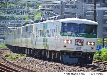 東海道本線萬鶴JR東日本系列185 C2編隊（大宮）舞者 132139989