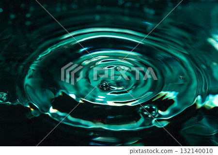 305.Macro photography of water drop splashes 305.Macro photography of water drop splashes 132140010