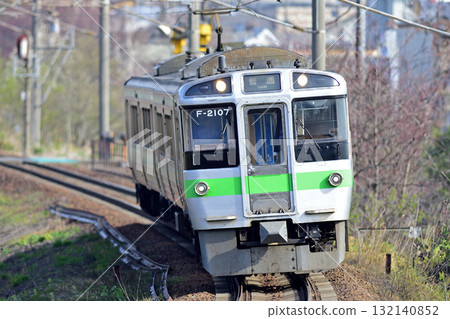 Chitose Line, Kitahiroshima-Shimamatsu, JR Hokkaido, 721 series, F-2107 (Sapporo) Chitose Line, Kitahiroshima-Shimamatsu, JR Hokkaido, 721 series, F-2107 (Sapporo) 132140852