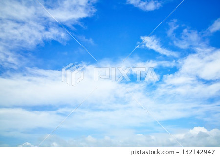 New Zealand Sky Replacement Horizon Upwards Clouds 132142947