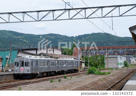 弘南鐵道7000系列列車停靠大鱷站 弘南鐵道7000系列列車停靠大鱷站 132143372