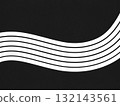 Abstract black white wavy line pattern background geometric design template card element minimalistic vertical horizontal 132143561
