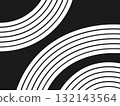 Abstract black white wavy line pattern background geometric design template card element minimalistic vertical horizontal 132143564