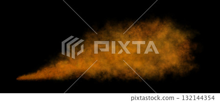 Orange glowing smoke or magical mist on transparent background, realistic vapor cloud template or toxic gas fog mockup Orange glowing smoke or magical mist on transparent background, realistic vapor cloud template or toxic gas fog mockup 132144354