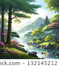 人工智慧生成的日本自然風景影像 132145212