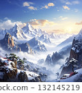 中國自然景觀AI生成影像 132145219