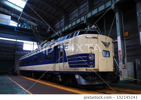 曾作為臥舖列車使用的583系列車（秋田綜合車輛中心對外開放）_拍攝於2025年11月18日 132145241