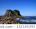 【福井縣】高聳崎嶇的柱狀節理所構成的寶古島風景 132145391
