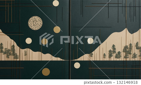 極簡拼貼畫 132146918