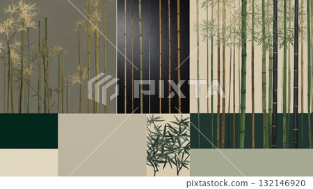 極簡拼貼畫 132146920