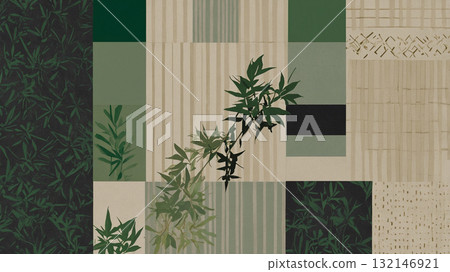 極簡拼貼畫 極簡拼貼畫 132146921