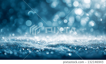 Cool sparkle: blue and silver glitter Cool sparkle: blue and silver glitter 132146943