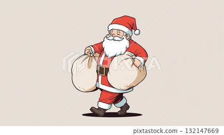聖誕老人的插圖 聖誕老人的插圖 132147669