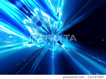3d illustration of countless abstract blue light arrows moving upwards in a technology concept 3d illustration of countless abstract blue light arrows moving upwards in a technology concept 132147964