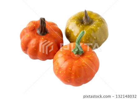 Pumpkin figurine (Halloween) on transparent background (png) 132148032