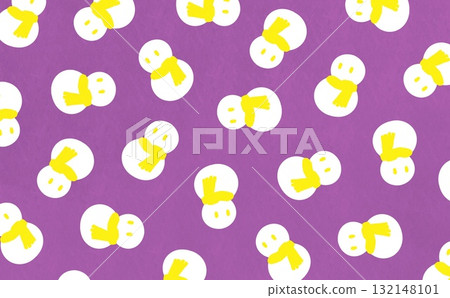 Snowman Pattern (Purple) Snowman Pattern (Purple) 132148101
