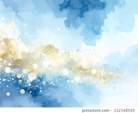 背景材料、星空、水彩畫(AI 生成的圖像) 背景材料、星空、水彩畫(AI 生成的圖像) 132148593