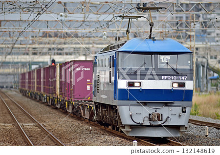 Tokaido Main Line, Hiratsuka, JR Freight, EF210-147 (Okayama) 132148619