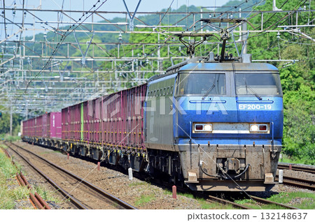 東海道本線、二宮神津、JR Freight EF200-19(吹田) 東海道本線、二宮神津、JR Freight EF200-19(吹田) 132148637