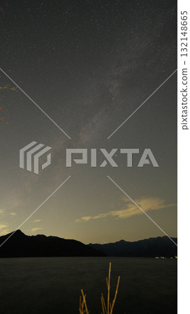 The Milky Way and comet seen from Lake Chuzenji The Milky Way and comet seen from Lake Chuzenji 132148665