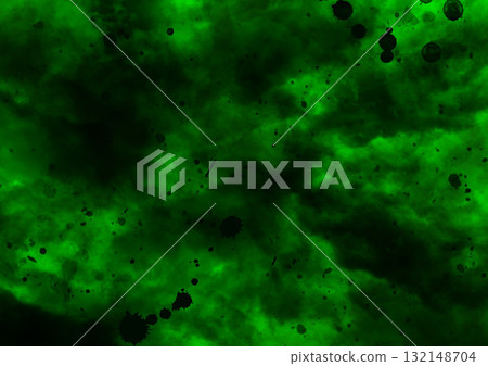 A dark, mysterious, hazy, and creepy green background image 132148704