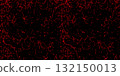 Abstract vector texture of red tangled lines forming chaotic organic shapes against a black background, resembling energy or cracked surfaces. 132150013