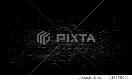 Hand-drawn abstract dark raster texture with fine white scratches and scattered marks, resembling worn vintage surface. Hand-drawn abstract dark raster texture with fine white scratches and scattered marks, resembling worn vintage surface. 132150021
