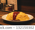 【西式經典】蓬鬆金黃色的雞蛋番茄醬，美味煎蛋飯 132150302