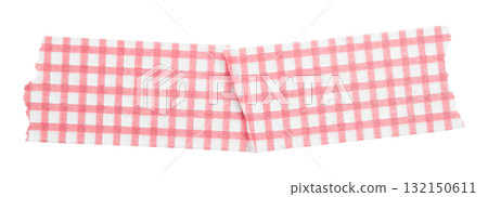 pink patterned sticker paper tape isolated on transparent background pink patterned sticker paper tape isolated on transparent background 132150611