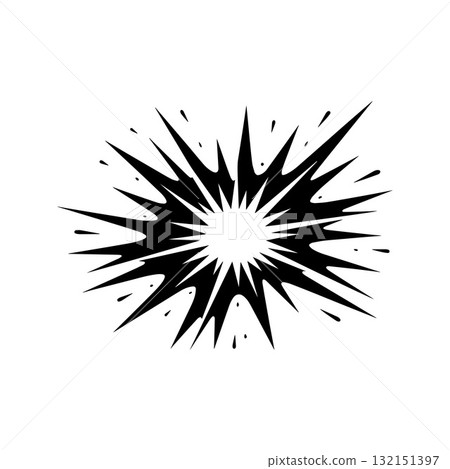 Lightning Arc Spark Logo Showing Electric Power and Force 132151397