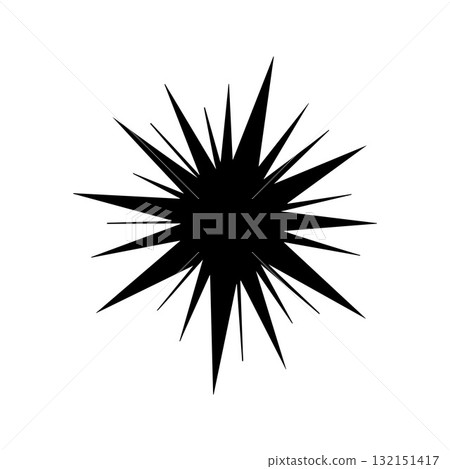 Sleek Black Spark Symbol Designed for Modern Dynamic Branding Sleek Black Spark Symbol Designed for Modern Dynamic Branding 132151417