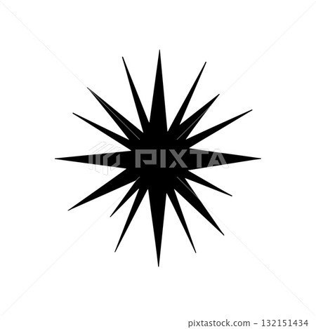 Geometric Spark Logo Inspired by Precision and Energy Rays Geometric Spark Logo Inspired by Precision and Energy Rays 132151434