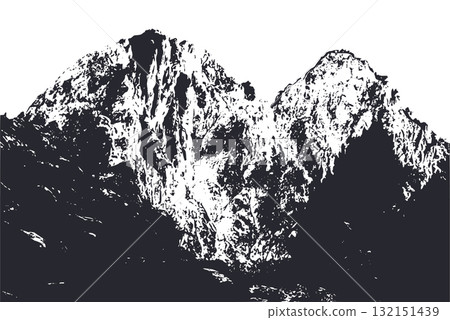 Mountain grunge texture Mountain grunge texture 132151439