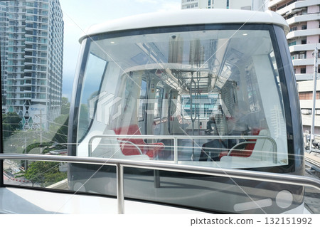 Gold Line, an elevated railway in Bangkok, Thailand Gold Line, an elevated railway in Bangkok, Thailand 132151992