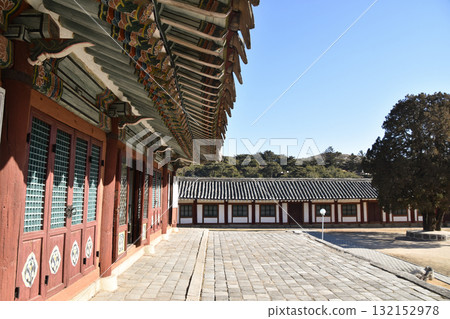 A Korean Buddhist temple in Kaesong, North Korea A Korean Buddhist temple in Kaesong, North Korea 132152978