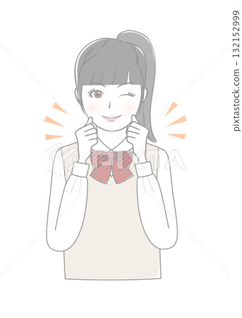 女孩玩膽量構成 女孩玩膽量構成 132152999