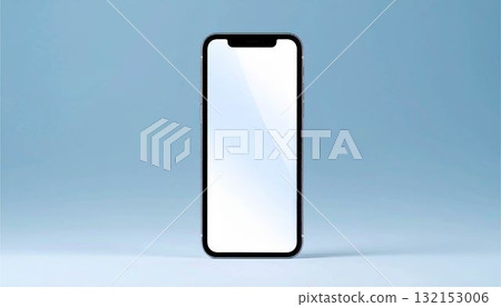 智慧型手機模型、白螢幕、行動技術、人工智慧生成 132153006