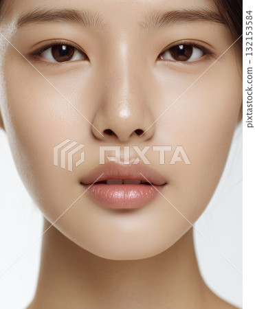 Beauty image: Woman with smooth skin 132153584