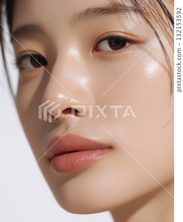 美女圖片：皮膚光滑的女人 132153592