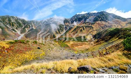 Tateyama Kurobe Alpine Route, view from Murododaira Enmadai, Toyama Prefecture 132154069