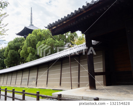 Five-story pagoda of Toji Five-story pagoda of Toji 132154828