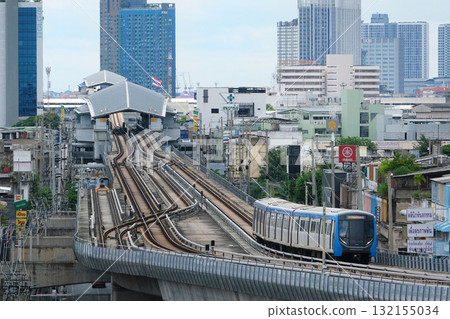 MRT Blue Line in Bangkok, Thailand 132155034