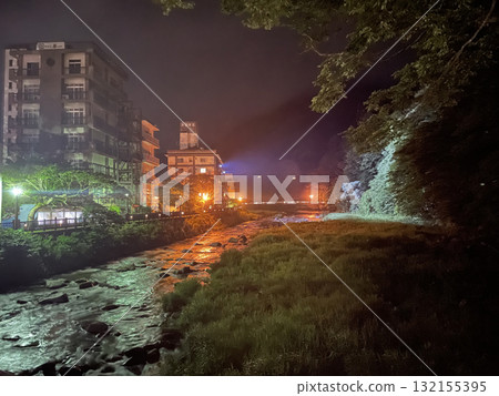 Tochigi Prefecture_Kinugawa_Red Suspension Bridge 132155395