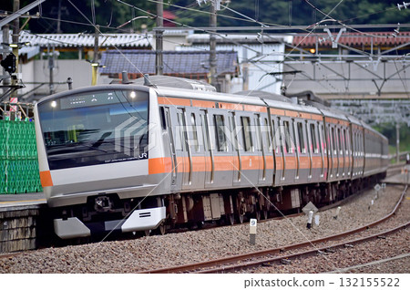 Chuo Main Line Uenohara JR East E233 series 0 series T37 formation (Toyota) Chuo Main Line Uenohara JR East E233 series 0 series T37 formation (Toyota) 132155522