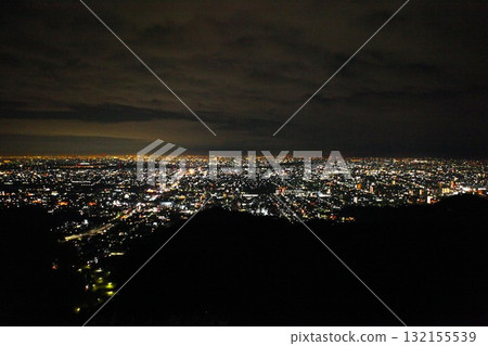 從岐阜市金華山頂瞭望台 17:03 從岐阜市金華山頂瞭望台 17:03 132155539