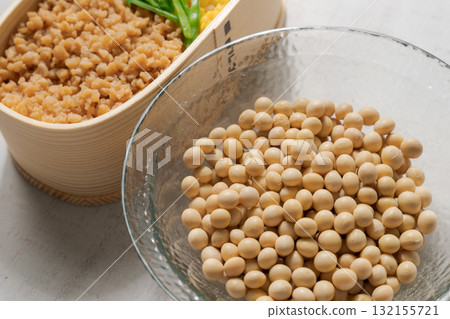 用大豆肉製成的肉末便當 用大豆肉製成的肉末便當 132155721