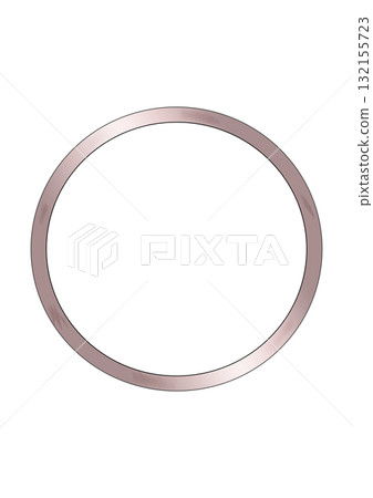 閃亮粉紅金戒指 132155723