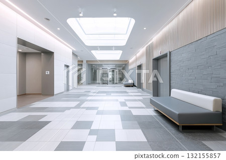 乾淨的大廳和設施內部 132155857