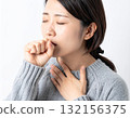 咳嗽的女人 1 AI 生成的圖像 132156375