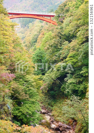 View of the Oyasu Gorge Great Fountain View of the Oyasu Gorge Great Fountain 132156961